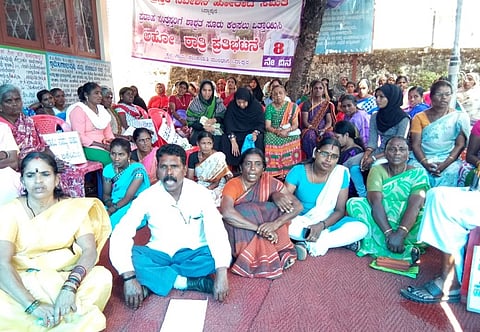 Protest by Kodagu flood survivors seeking land for rehabilitation enters 9th day