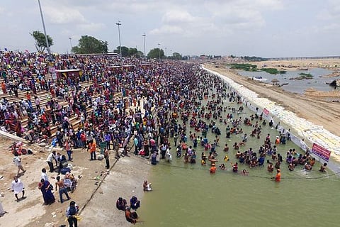 Krishna Pushkaralu: Pilgrims waste free food at ghats as eateries fleece customers