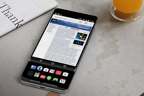 LG V-30 concept leak: Likely to have a slide-out secondary display