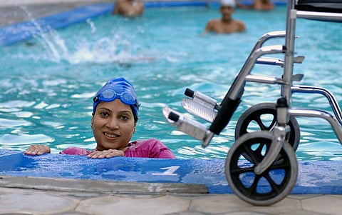 10 years after doctors gave her 6 months to live, this TN para-swimmer is a national champion