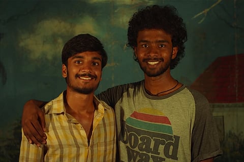 Harshith Malgireddy and Mani Aegurla who star in the film