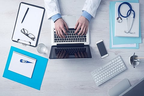 An app which lets you consult a doctor without actually visiting one