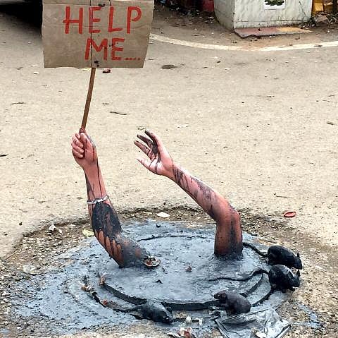 Bengaluru officials admit anacondas and crocodiles on road is embarrassing them