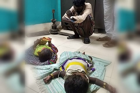 9-month-old twins rescued from Kozhikode railway station thanks to alert bystanders 