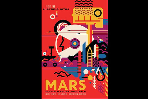 To promote interplanetary tourism, NASA releases these awesome posters