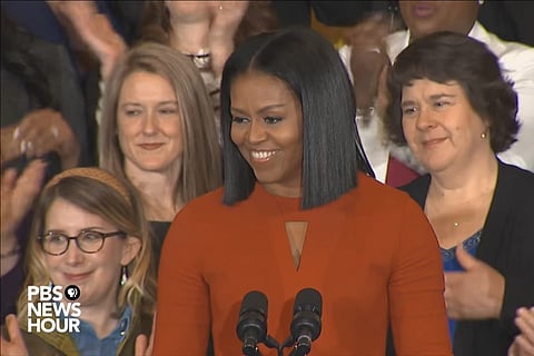 Michelle Obama's speech proves you don't have to blow your own trumpet to be heard