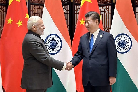 Prime Minister Narendra Modi with President of the People’s Republic of China, Xi Jinping