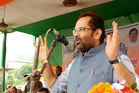 ‘Bharat mata ki jai’ is a passion, nationalism is in DNA of country’s Muslims: Union Minister Naqvi
