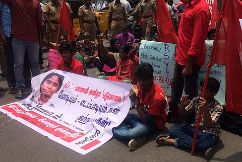 Tamil Nadu protests for Anitha: Demands that NEET be scrapped