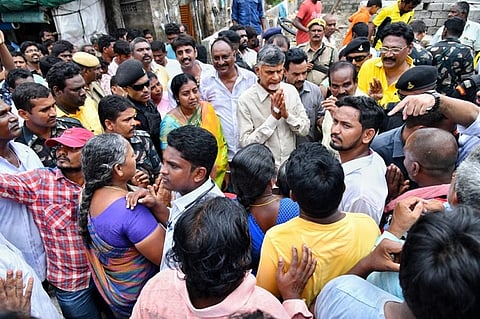 Krishna floods man-made, state failed to provide relief: Chandrababu Naidu