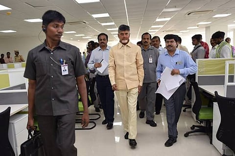 After months of waiting, Andhra govt officially begins work from Velagapudi secretariat
