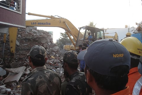 Many trapped, a few feared dead after under-construction building collapses in Hyderabad