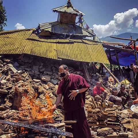 Death, despair, hope and promises: Stunning photo project tells Nepal's story