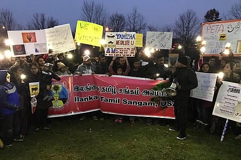 A quest for identity beyond borders: US Tamils show solidarity with Marina protesters