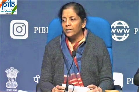  Finance Minister Nirmala Sitharaman