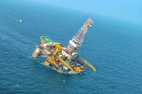 Oil rig tilts off the Andhra coast due to Cyclone Phethai, stabilisation work begins