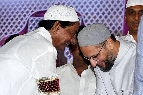 A lesson from KCR: How to be friends with AIMIM and BJP at the same time
