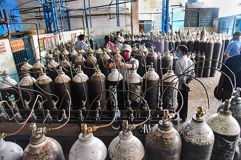 Refilling of Oxygen Cylinders