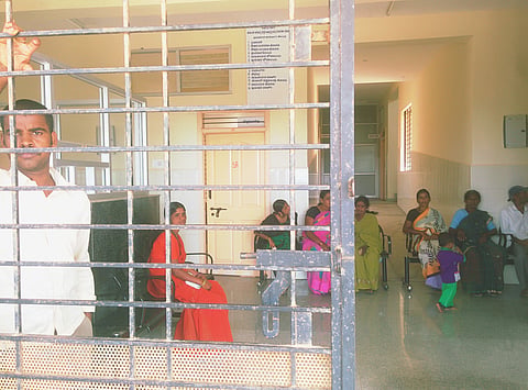 Patients waiting in a PHC