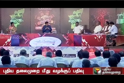 Attempt to intimidate press? Tamil Channel booked for remarks made by guest on show