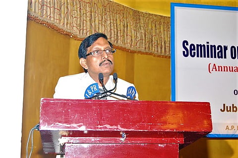 Andhra CM Naidu's residence near Krishna river 'illegal', says state's former RTI chief