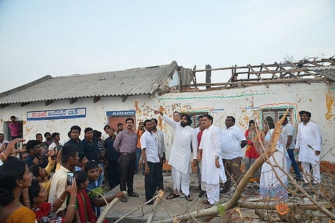 Cyclone Titli: Pawan Kalyan travels through Srikakulam, speaks to affected locals