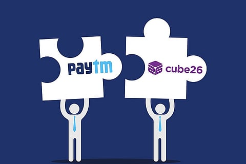 Paytm acquires New Delhi-based tech startup Cube26
