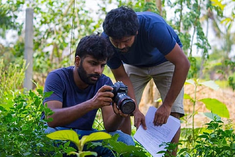 Prashant Ramasamy of Neelam with Pa Ranith