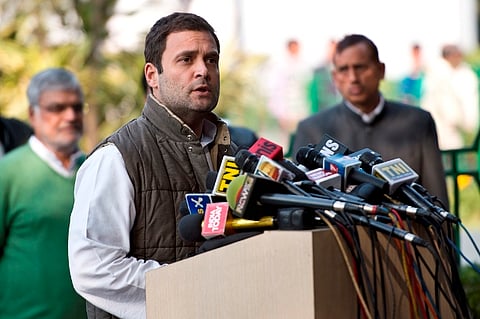 'By crushing you, they make you stronger':  Five things Rahul Gandhi told JNU students