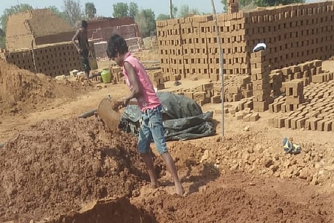 Seven children working in harrowing conditions at brick kiln near Hyderabad rescued