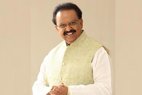 Image of singing legend SP Balasubrahmanyam