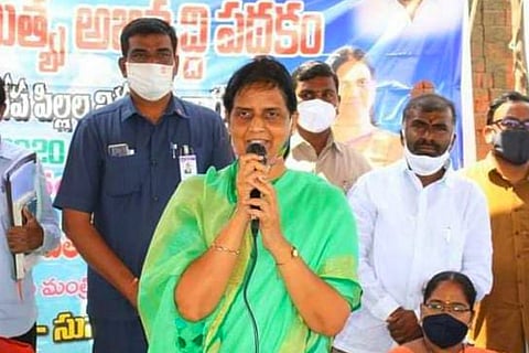 Telangana Education Minister Sabitha INdira Reddy 