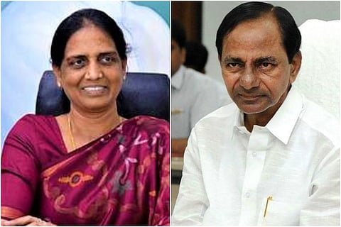 Cong leader Sabitha Indra Reddy meets Telangana CM KCR, likely to join TRS soon