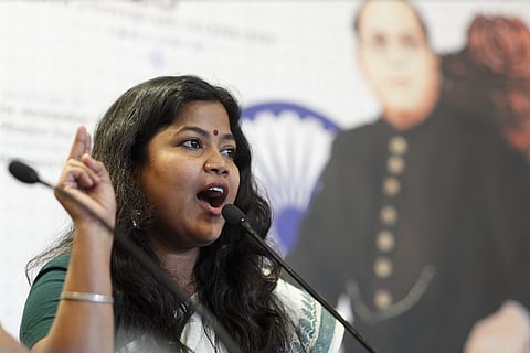Uproar over 'Smash Brahminical Patriarchy' shows wilful ignorance: Sanghapali Aruna