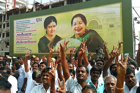 As Sasikala takes the crown, rousing Chinnamma Anthem appeals for her to save the party