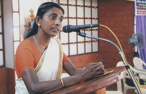 Sasikala Teacher booked for promoting enmity after speech on Gauri Lankesh murder