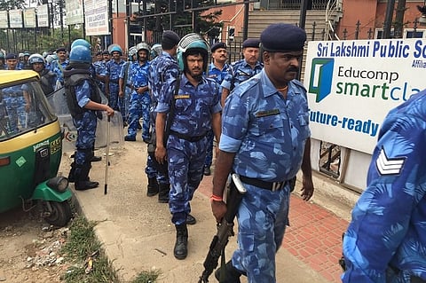 Second death in Cauvery protests, man dies after falling while escaping lathicharge
