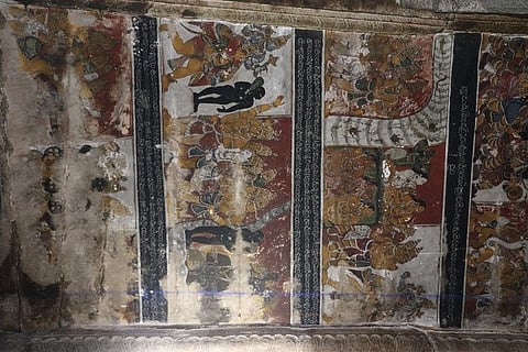 In pictures: These historic 400-year-old murals in a Tiruchi temple are fading away 