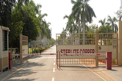 Photo of Sterlite Copper factory gate