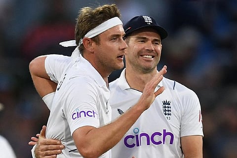 Stuart Broad and James Anderson