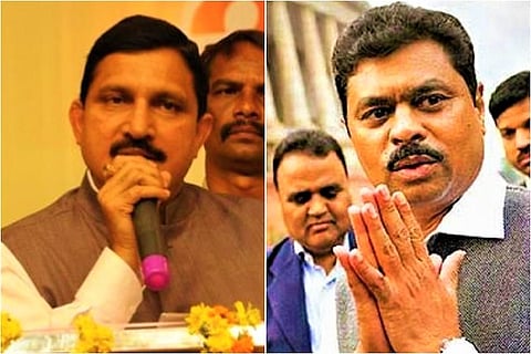 Saving their skin? Two TDP MPs who were facing corruption charges have joined BJP