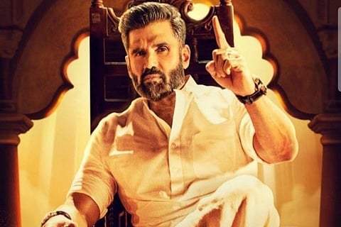 Suniel Shetty excited about his look in 'Pailwaan'