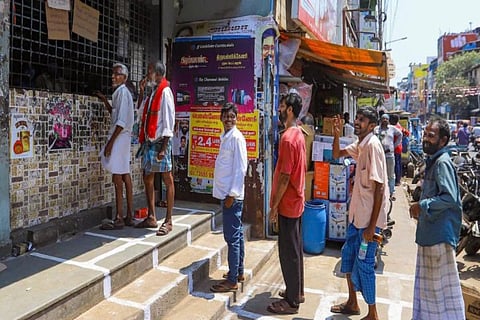  TASMAC shops won't open in Chennai on May 7