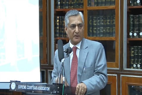 SC bench headed by CJI to hear whether WhatsApp message can be treated as plea