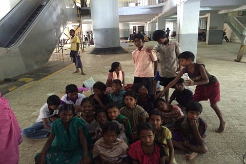 How railway stations in Chennai have turned into refugee camps