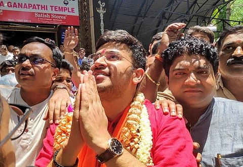 'BJP has faith in young people': Tejasvi Surya after filing nomination from Bengaluru South