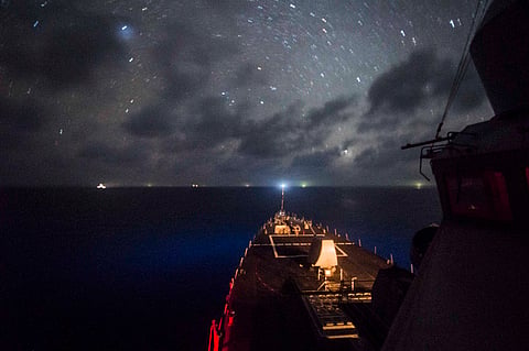 Four maps pointing out China's conflicts in South China Sea