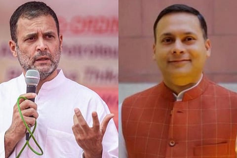 Rahul Gandhi and Amit Malviya