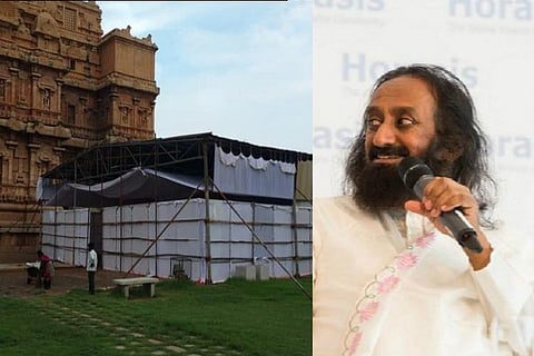 Art of Living dismisses protests over event at TN heritage temple, calls it ‘motivated’