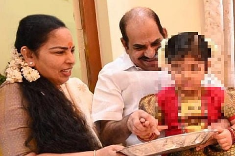 Vinodhini and Kodiyeri Balakrishnan